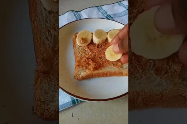 Peanut butter and banana sandwich #embershorts #food #healthy