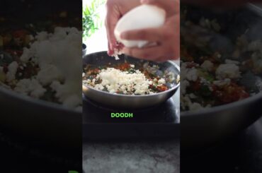 Protein-Rich Low Calorie Amritsari Palak Paneer Bhurji Pao Recipe #paneerburji #proteinrichfood