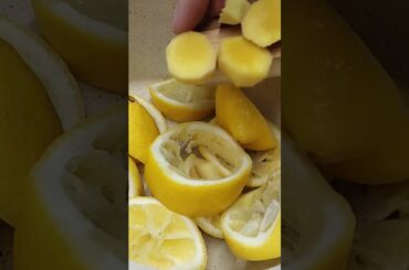 Lemon and ginger for weight loss
