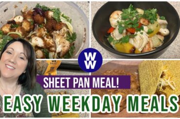 Easy Weekday Meals| Sheet Pan Hawaiian Chicken | WW Points | Journey to Healthy
