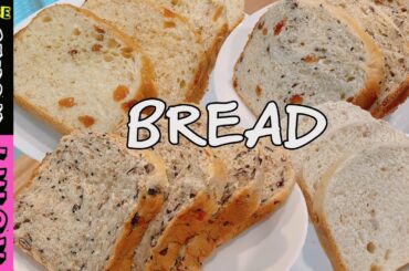 4 Easy & Quick Bread | Fluffy and tasty raisin bread | Taro Bread | Healthy Bread | Red Bean Bread