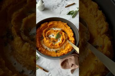 Mashed Sweet Potatoes - The Heavenly Edition #vegetables #recipe #cooking #shorts
