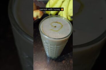 Apple & banana smoothie for weight loss (Quick recipe ) #shorts #smoothie #trending #ytshorts#viral