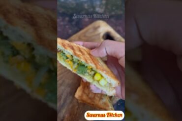 Veg grilled sandwiches! A healthy breakfast! #vegsandwich #grilledsandwich @Studio_SH_Swarna_Harini