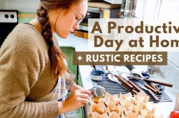 A Productive Day at Home | Making Our Favorite Snacks