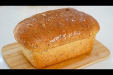 No Knead Sandwich Bread soft and fluffy