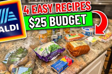 How to Feed a Family on a $25 Budget: 3 Dinners + Dessert