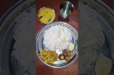Simple veg lunch thali.#youtubeshorts #shorts #short #shortsfeed