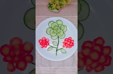 Cucumber carving #cucumbercutting #craft #art #shorts #fruitcarving #kidsactivities #saladlover #diy