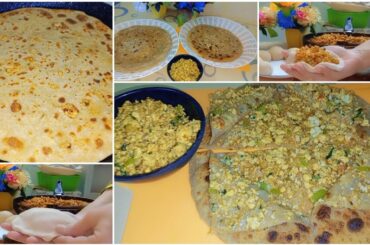 How to make Chicken Flatbread | Chicken Paratha recipe | Paratha recipe | easy and quick recipe