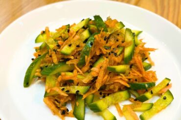 A Nutrition and Healthy Salad | Easy cucumber salad recipe