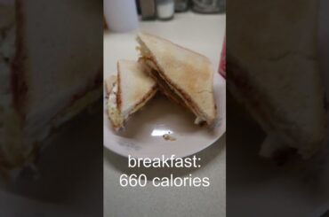 What I Eat in a Day While Losing Weight #shorts