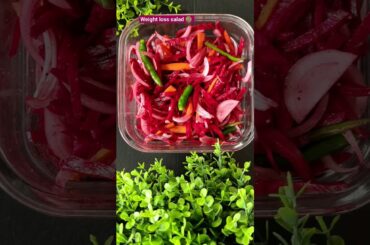 Healthy and tasty salad recipe #healthy#weightloss #instant #iron #hemoglobin #shorts #vegetables