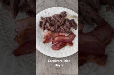 Breakfast on the Carnivore diet #carnivore #carnivorediet