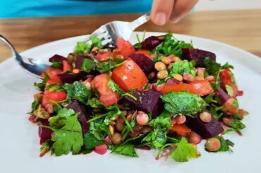 I lost 5kg with this healthy salad recipe ! beetroot salad for dinner