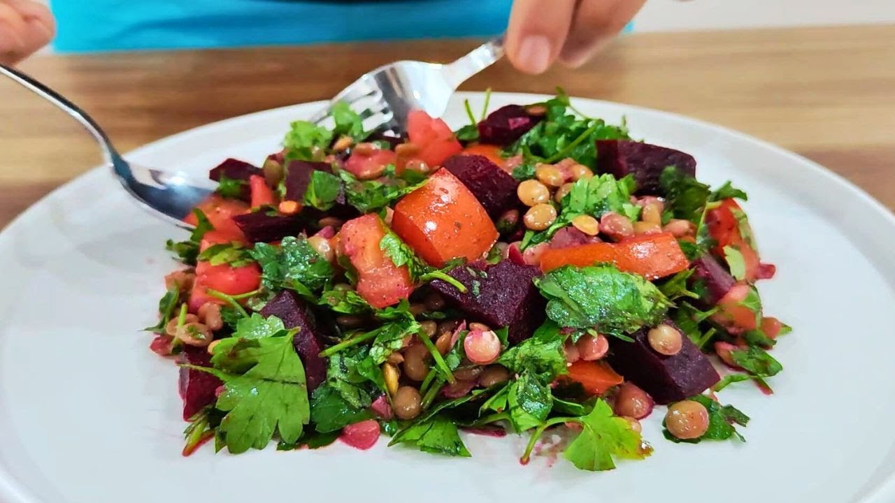 I lost 5kg with this healthy salad recipe ! beetroot salad for dinner I lost 5kg with this healthy salad recipe ! beetroot salad for dinner