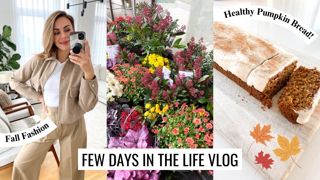 VLOG | Fall Haul, Healthy Pumpkin Bread & Finding A New Balance | Annie Jaffrey VLOG | Fall Haul, Healthy Pumpkin Bread & Finding A New Balance | Annie Jaffrey