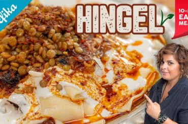 Easy, Healthy, Heavenly Meals under 10 Mins | HINGEL: Turkish Manti Recipe with Lentil & Onion