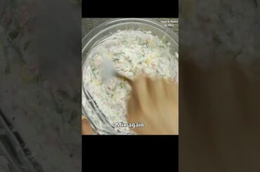 New Healthy Breakfast Recipe made with rice & lots of Vegetables - Veggie Rice Uttapam Recipe Shorts