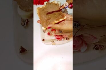 Healthy Peanut Butter Sandwich Breakfast| #shorts #viral #sandwich