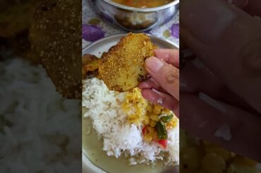 Saturday Healthy Lunch #shorts #minivlog #aloochips