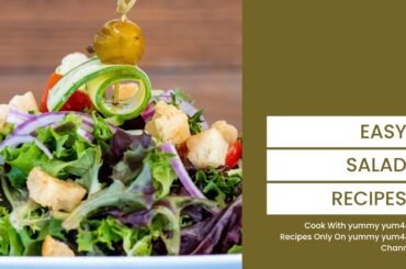 Green Salad | Super healthy & delicious  | Diet Plan Naturally Glowing skin | Salad for Weight Loss