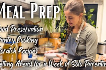 EASY WEEKLY MEAL PREP COOKING FROM THE PANTRY INSPIRATION | Healthy Recipes for Fast Food