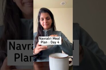 Navratri Meal Plan Day 4 #navratri #navratrispecial #whatieatinaday #weightloss #shorts