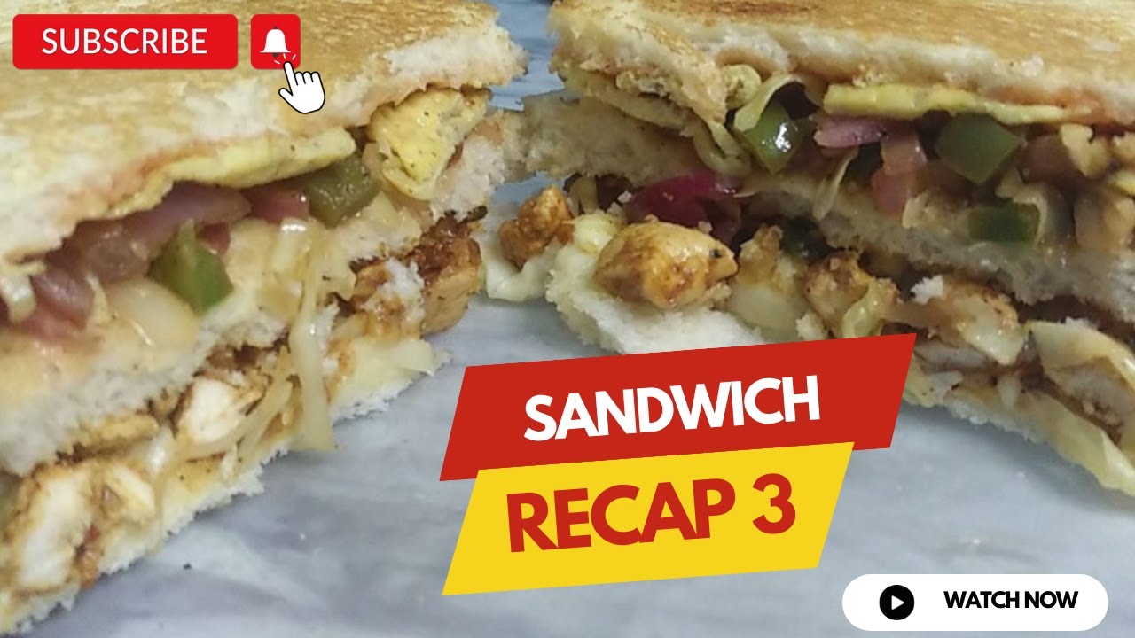 Chicken Tikka Sandwich Recap 3 || Chicken Tikka Sandwich || @sixflavours7868 Chicken Tikka Sandwich Recap 3 || Chicken Tikka Sandwich || @sixflavours7868