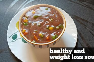 Ragi soup -healthy ragi soup recipe || ragi Recipes for weight loss || with out onion and garlic