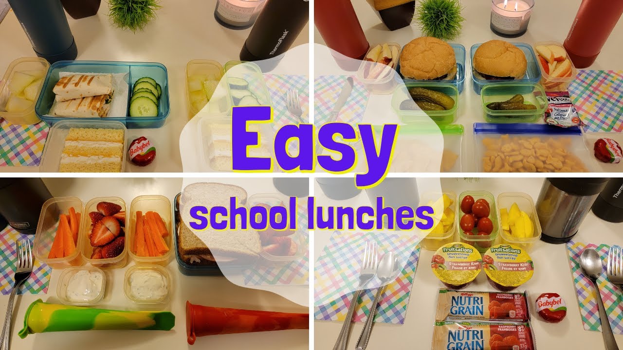 Easy school lunch ideas || 5 healthy lunch ideas for kids || Before and after school Easy school lunch ideas || 5 healthy lunch ideas for kids || Before and after school