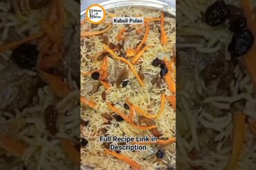 Kabuli Pulao Recipe Kabuli Pulao (Afghani Pulao)  #kabulipulao #recipe #pulao