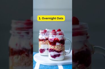 Top 10 Healthy Breakfast Ideas #healthy #healthylifestyle #breakfast #recipe #recipes #top10 #shorts