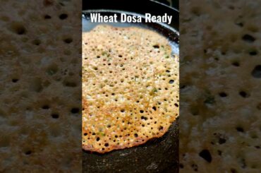 5 min Breakfast | Instant Wheat Dosa Recipe | Crispy Dosa Recipe | Quick & Easy Recipe | Aatta Dosa
