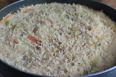Vegetable pulao easy recipe|vegetable rice homemade|#viral #subscribe #supportme #like #youtube