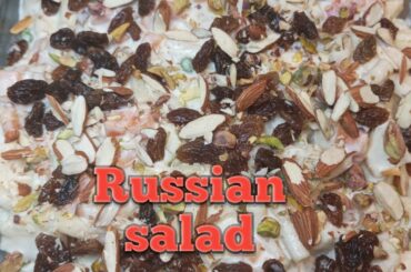 Russian salad recipe  | best tasty healthy salad | best for all parties