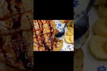 Banana Pancake Recipe || Healthy recipes || Shakti's Kitchen #shorts  #pancakerecipe