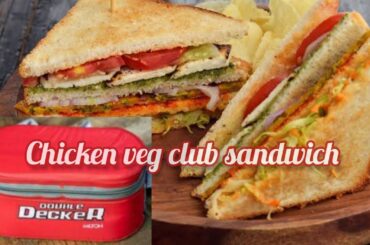 lunch tiffin box recipe | Easy healthy sandwich recipe | healthy lunch box recipe for work