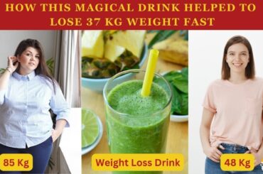 Easy Healthy Breakfast Smoothie | Weight Loss Smoothie | Green Drink- Green Juice | Lose Weight Fast