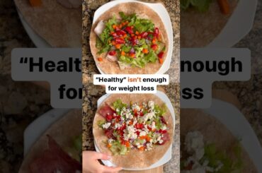 Healthy tortilla wrap