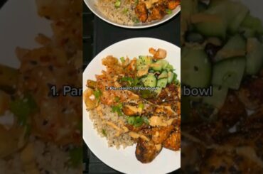Healthy Recipes - Four Easy Healthy Dinner Ideas! #shorts #cooking #recipes #easy
