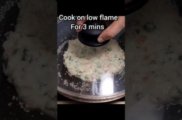 Healthy Breakfast Recipe | Vegetable Pancake #breakfast #recipe #shorts #viral