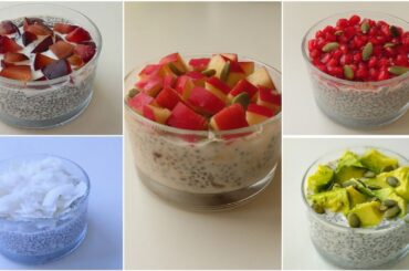 Chia Pudding -5 Healthy Chia Seed Pudding Recipes-Chia Seed For Weightloss-Healthy Breakfast Recipe