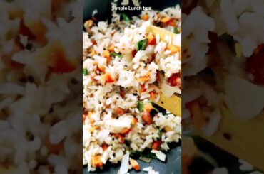 Simple and Diet Lunch Box #youtubeshorts #food #recipe #trending #enjoy