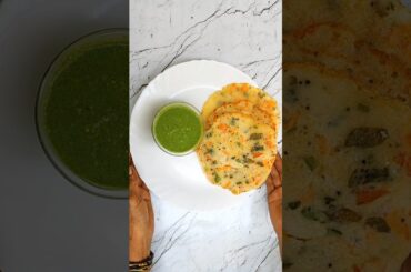 Instant Rava uttapam Recipe healthy breakfast recipe testy delicious recipes#youtubeshorts #viral
