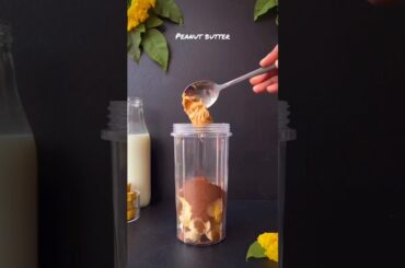 Cocoa Banana Smoothie Recipe / Healthy Smoothie Recipes / Breakfast Recipes #viral#shorts #trending