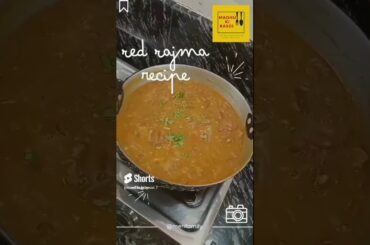 Red Rajma Recipe | Masala Rajma chawal #viral #shortsvideo #shorts #food Healthy Recipes | Indian