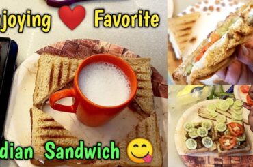 Healthy breakfast idea / Paneer sandwich recipe with leftover chane /Quick breakfast recipes Indian