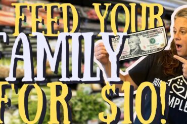 Feed Your Family HEALTHY FOOD for JUST $10/Day! Meal Plan & Recipes Included!  AMZCHEF #budgetmeals