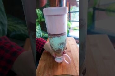 yeh ek baar pee liya toh phir raat tak ki khane ki chutti |healthy banana shake #shorts